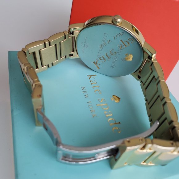 Kate Spade Yellow Gold Gramercy Bracelet Watch - Picture 7 of 12